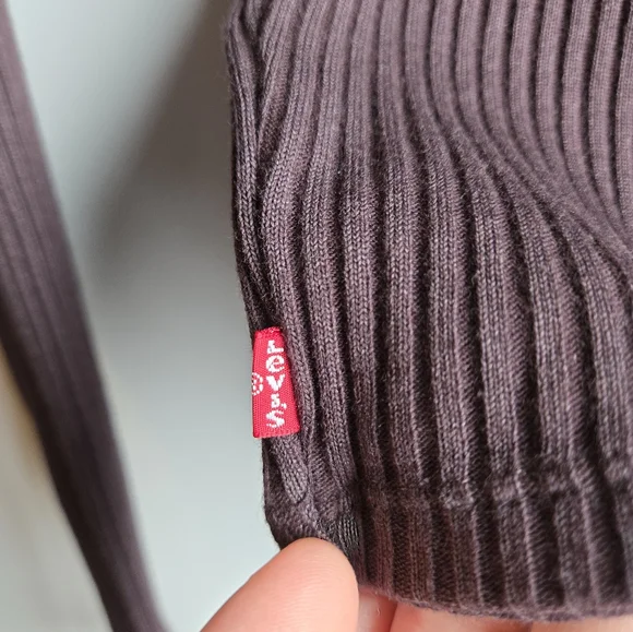 Women's Ribbed Long Sleeve Top - Picture 5 of 5